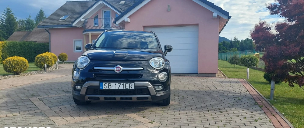 Fiat 500X cena 51000 przebieg: 87067, rok produkcji 2015 z Cieszyn małe 172